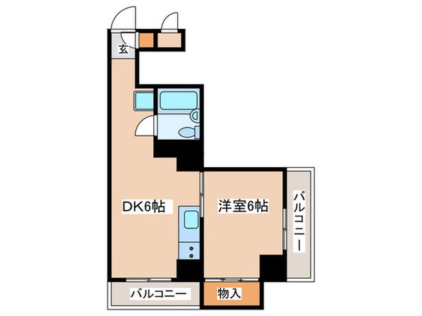 シャトレー町田ガーデン(415)の物件間取画像